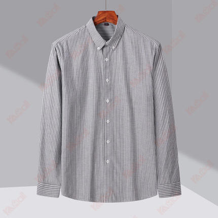 grey striped dress shirts